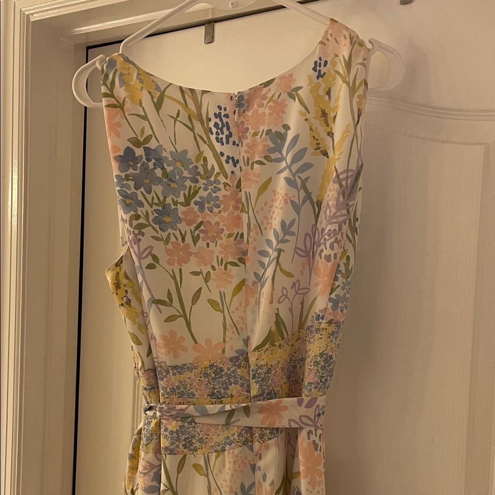 NWT Calvin Klein Floral Sleeveless Dress - Picture 8 of 12